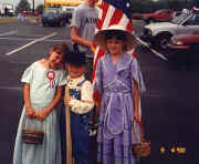 Camp kids at the 2000 Canal Winchester Labor Day Parade.
